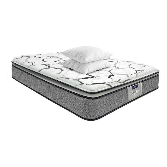 Kit Colchón Matrimonial Ortopédico Restonic + 2 Almohadas