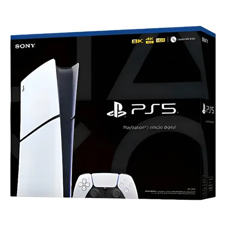 Console Playstation 5 Slim Edição Digital 825 Gb Branco