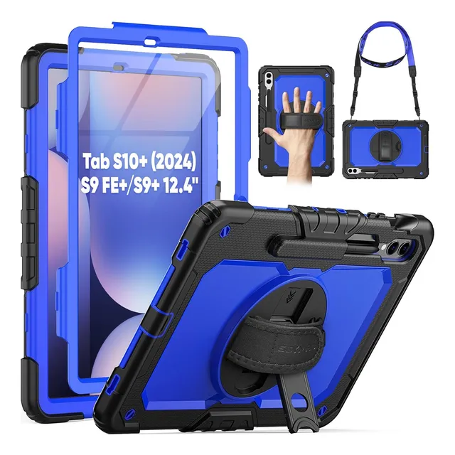 Funda Para Samsung Tab S10 Plus/s9 Plus/s9 Fe Plus 12.4 - Az