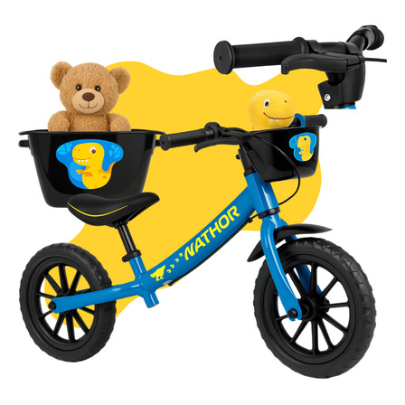 Bicicleta Sem Pedal Equilíbrio Balance Menino Azul Nathor Bicicleta Sem Pedal Equilíbrio Balance Menino Azul Nathor
