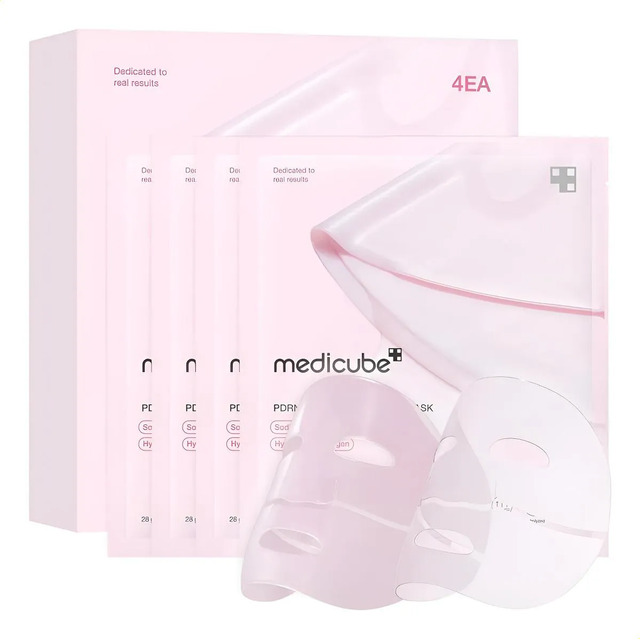 Máscara Facial Medicube Rosa Salmon Dna Pdrn Colágeno Gel Mask 28g