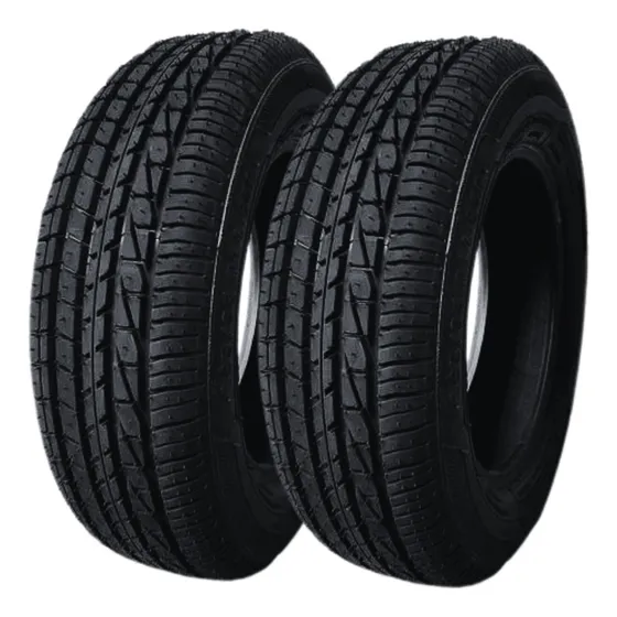Par Pneu Aro13 175/70/13 Uno Palio Gol Fiorino Corsa Remold
