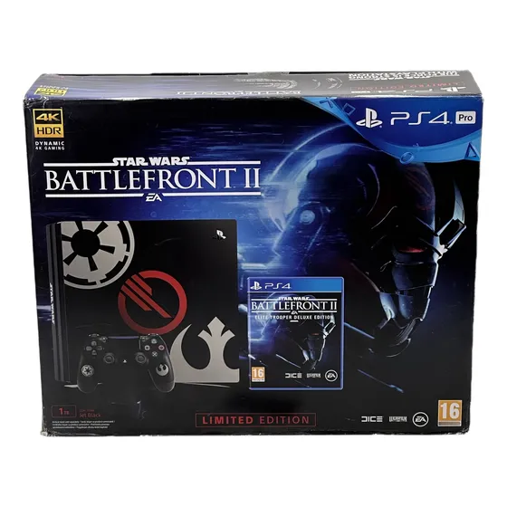 Playstation 4 Pro 1tb Start Wars Battlefront - Limited Edition - Console Lacrado!!