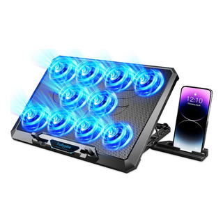 Enfriador De Laptop Trullypine 10 Ventiladores 12-17.3 Enfriador De Laptop Trullypine 10 Ventiladores 12-17.3