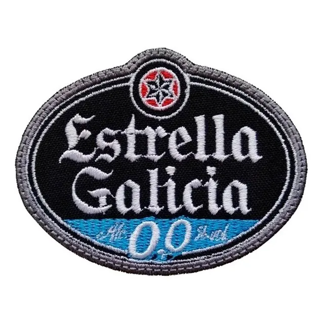 Parche Bordado Estrella Galicia, Parches De Fútbol 
