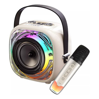 Sonido Portátil Bluetooth Con Micrófono Con Luz De Ambiente Sonido Portátil Bluetooth Con Micrófono Con Luz De Ambiente