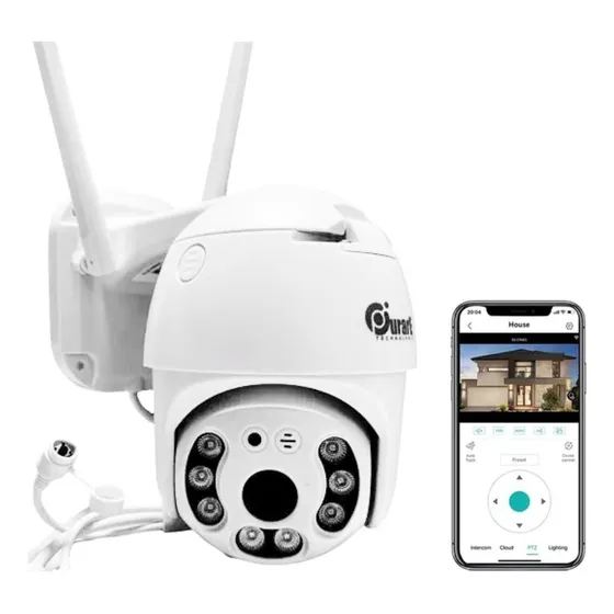 Cámara Exterior Wifi 2mp Domo Audio Zoom Micrófono Parlante