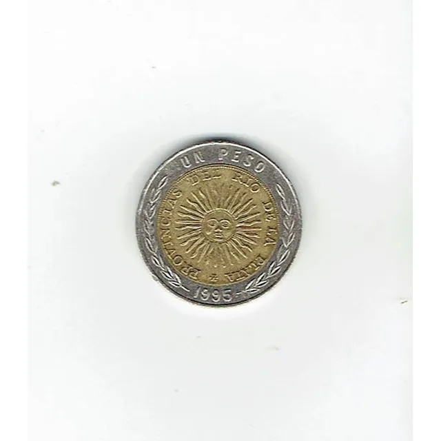 Moneda De Argentina, 1 Peso, 1995.  Jp