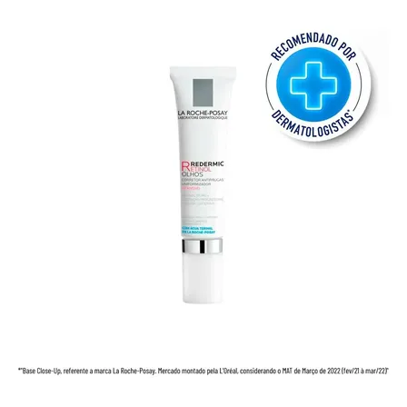 Creme Anti-idade Redermic R Olhos 15ml La Roche-posay Tipo De Pele Todos Os Tipos De Pele