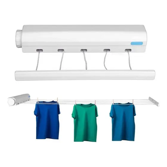 Tendedero De Ropa Extensible De Pared
