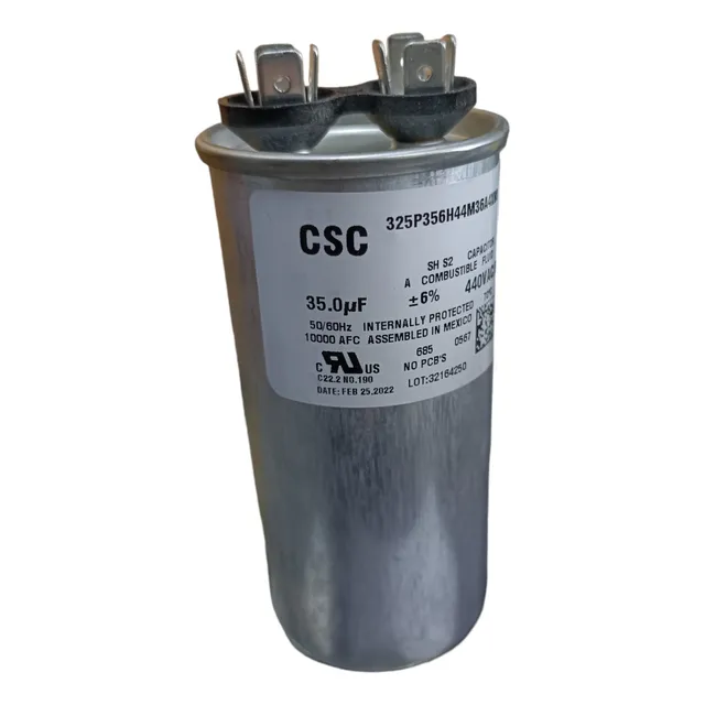 Capacitor Csc Trabajo 35uf +-6% 440vac Aluminio Poliequipos