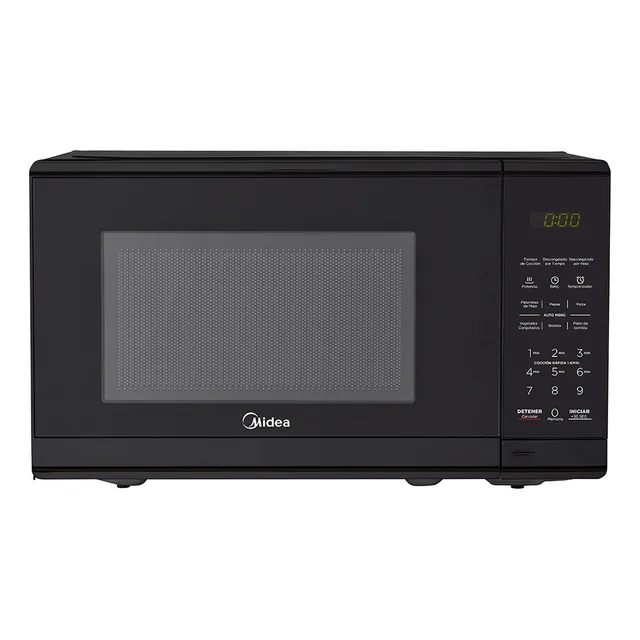 Horno Microondas 20l Midea Negro MMO20CSE-EMPCBK