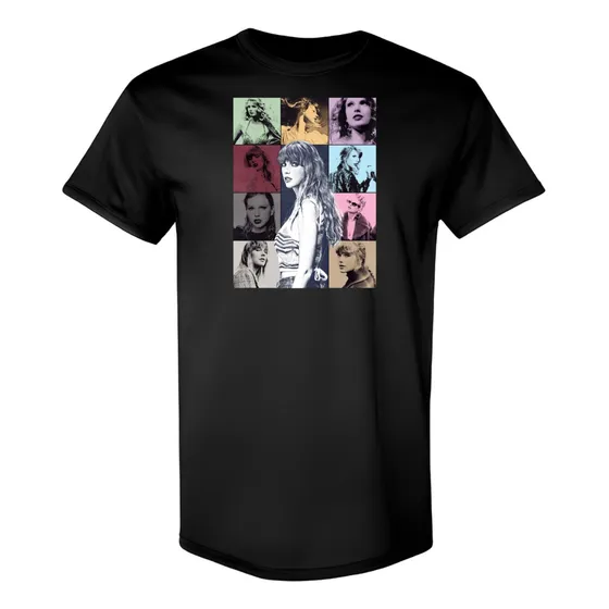 Camisetas De Colores Taylor Swift Swiftie Eras Tour Cc0010