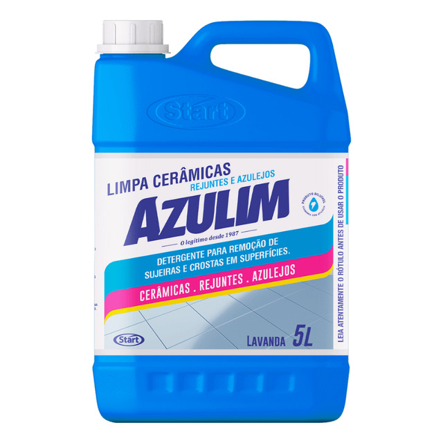 Limpa Cerâmica/ Azulejo/ Rejunte Azulim 5 L Limpeza Pesada Limpa Cerâmica/ Azulejo/ Rejunte Azulim 5 L Limpeza Pesada