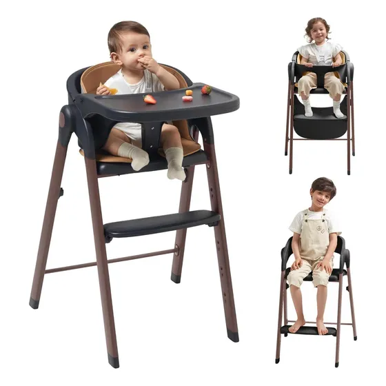 Kub Silla Alta Para Bebés Y Niños Pequeños Convertible 5 De