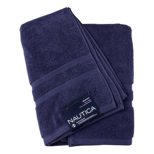 Toalla Nautica Medio Baño Doble Capa 100% Algodón