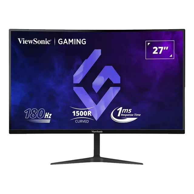 Monitor Curvo Viewsonic Vx2718 2kpc Mhd 27 1500r Qhd 180hz