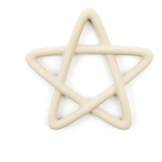 Mordedor Para Bebés Con Pentagrama Y Bolsa Para Chupetes En 