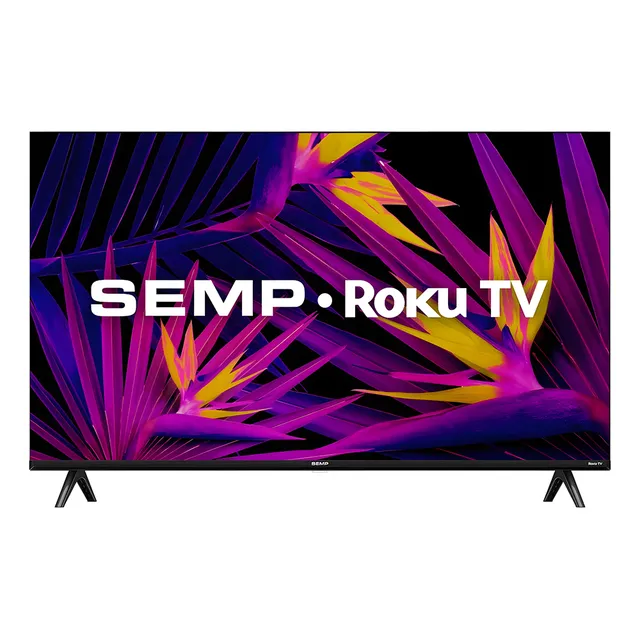 Smart Tv 43 Semp R6610 Fhd Led Rokutv Wifi Dual Band Alexa