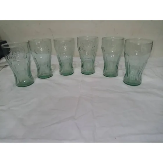 Vasos Cocacola Lote Jarros Agua Vacío Decorar Bar Ventagaraj