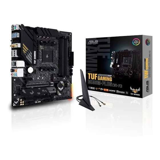 Motherboard Asus Tuf Gaming B550m Plus Wifi Am4 Ddr4 Amd