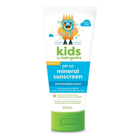 Protector Solar En Crema Spf 50 (6oz) Babyganics