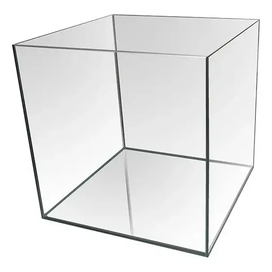 Aquário Cubo 64 Litros H2box 40x40x40 6mm Plantado Ou Nano