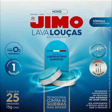 Detergente Lava Louça em Pastilhas (25un)
