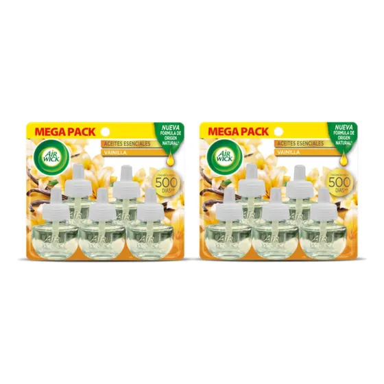 Airwick Recarga Desodorante Electrico Vainilla 2 X 5 Unid