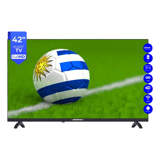 Tv Led Nordmende 42 PuLG. Full Hd Smart Digital Borderless