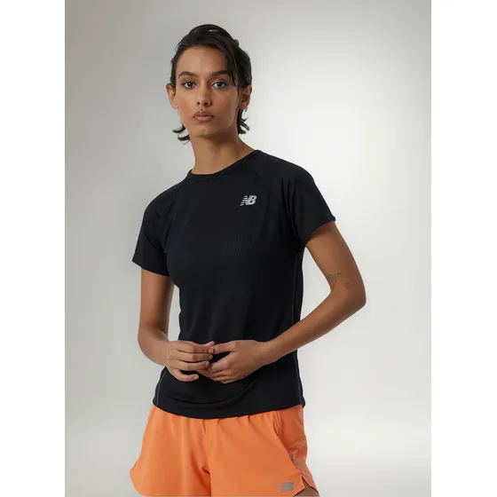 Remera New Balance De Dama Impact Run - Wt21262bk