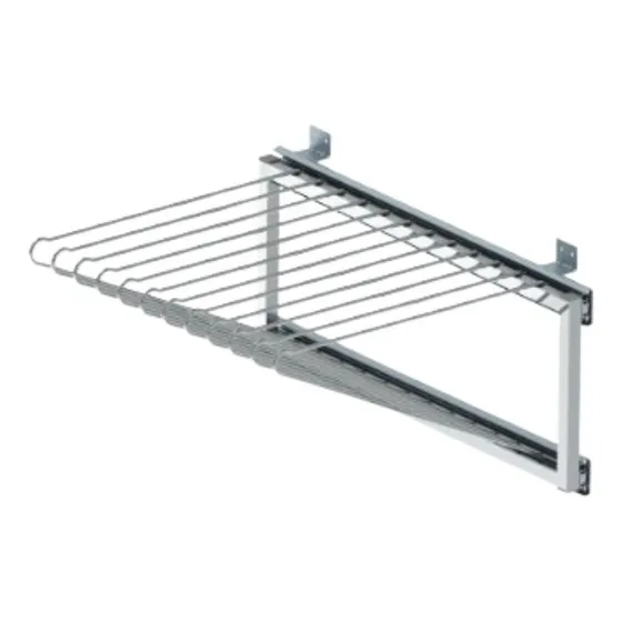 Calceiro Extensivel 12 Hastes Varetas Cromado Dimec