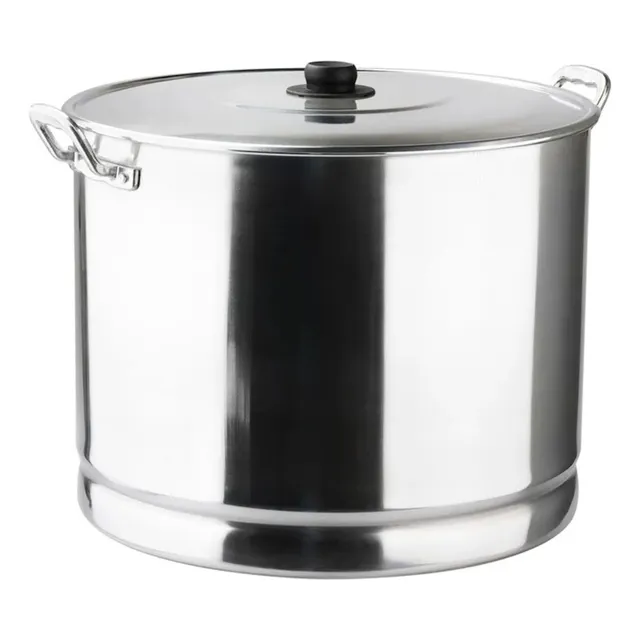 Vaporera Tamalera 47 L Aluminio Pro C/tapa Vasconia 4071375 Gris
