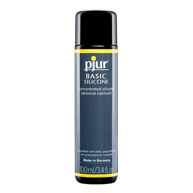 Lubricante De Silicon Pjur Basic Silicone 100 Ml Pjur Sabor Sin Sabor