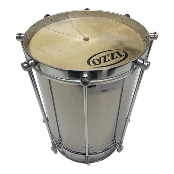Cuica Com Pele Animal Izzo 8 30cm Aço Inox