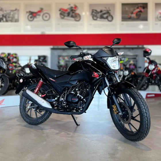 Honda Cb 125 0km Negro 2026 Street Naked Cb125 De Titta