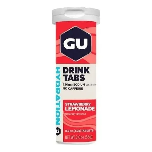 Gu Hydration Drink Tabs 320mg Sodio Hidratación