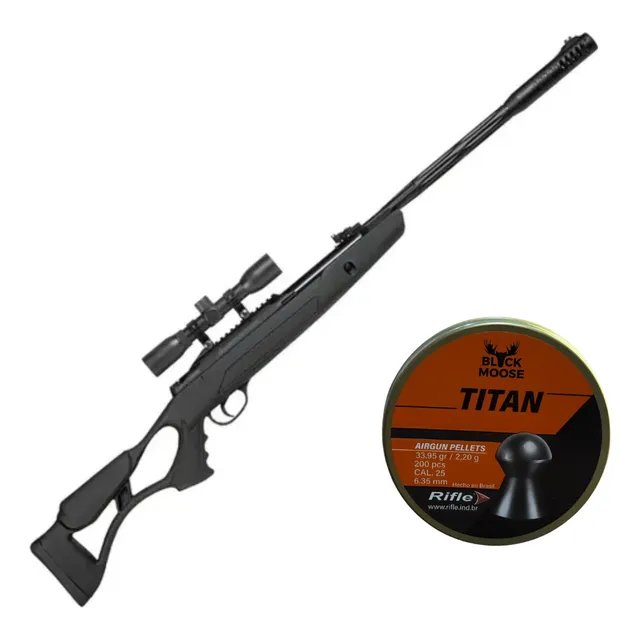 Rifle De Resorte Hatsan Airtact 6.35mm Con Mira