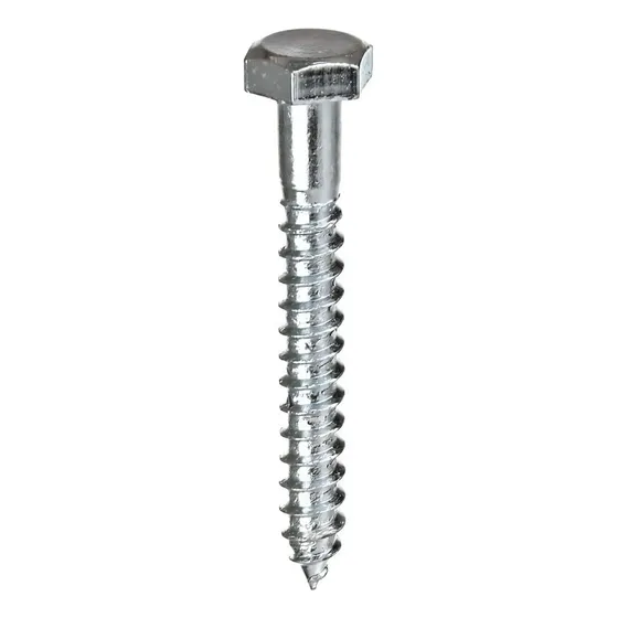 Tornillos Tirafondos Cabeza Hexagonal 1/4 X 2.1/4 X 100 Un