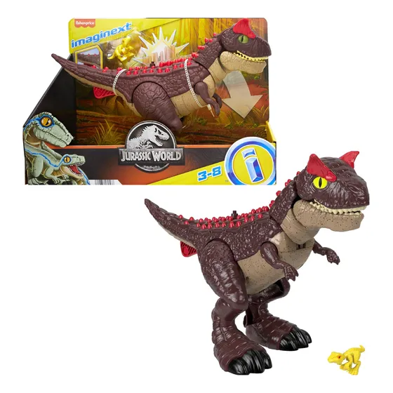 Dinosaurio Carnotaurus Imaginext Fisher Price C/ Movimiento