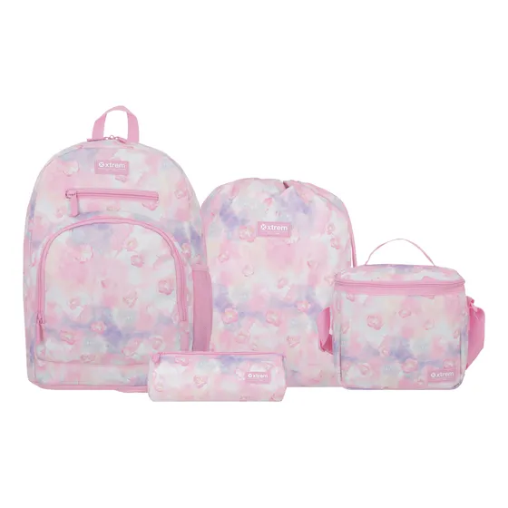 Mochila Multipack 5xt Pink Flower