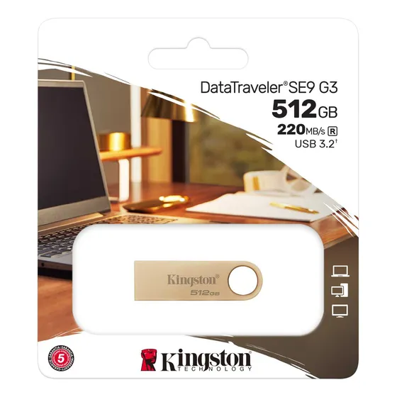 Pendrive 512gb Kingston Datatraveler Se9 G3