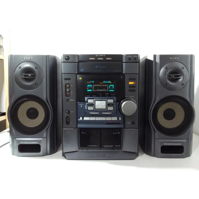 Minicomponente Sony Modelo Hcd-dx70 Gris Oscuro 250 W