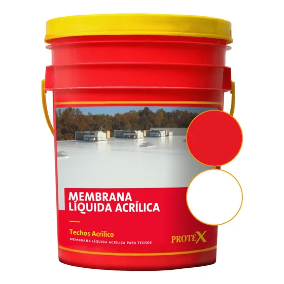 Protex Techos 20kg Membrana Liquida Impermeabilizante