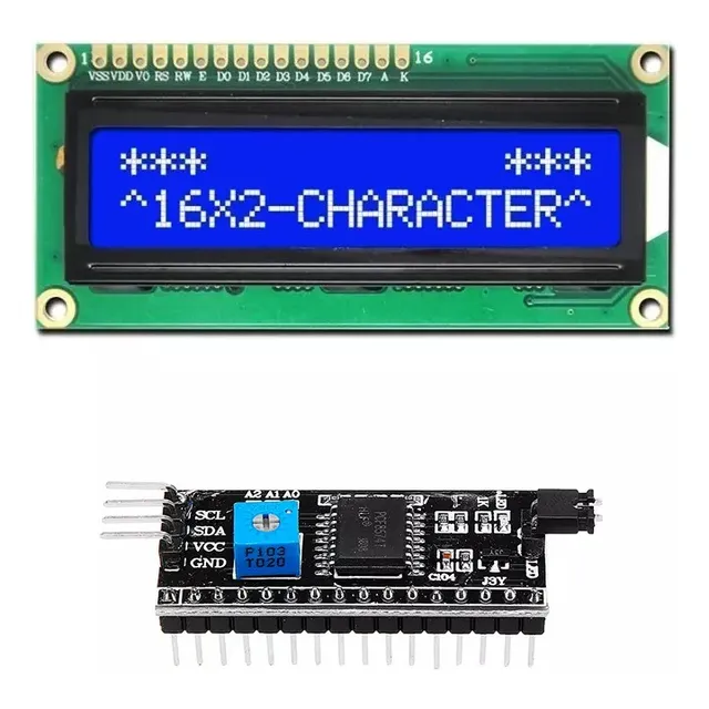 Display Lcd 16x2 + Modulo I2c Interfaz De Conversion