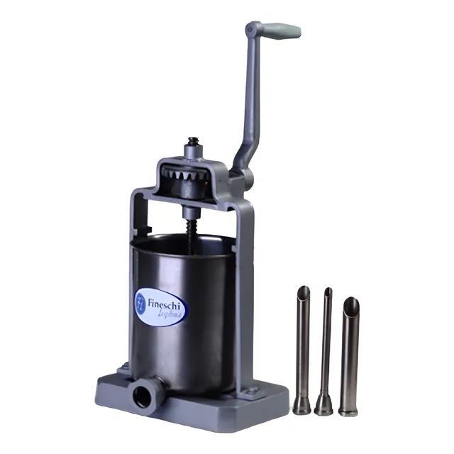 Embutidora Manual Fineschi Legítima 5lt Con 3 Picos
