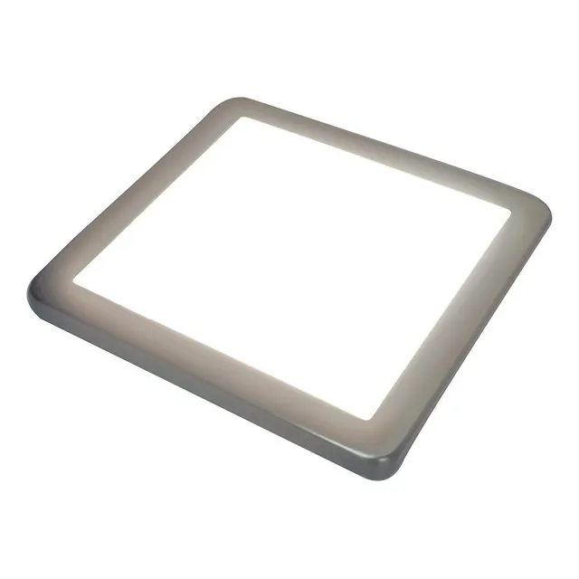 Panel Led Para Empotrar Redondo Satin 18w 6400k Luz Blanca