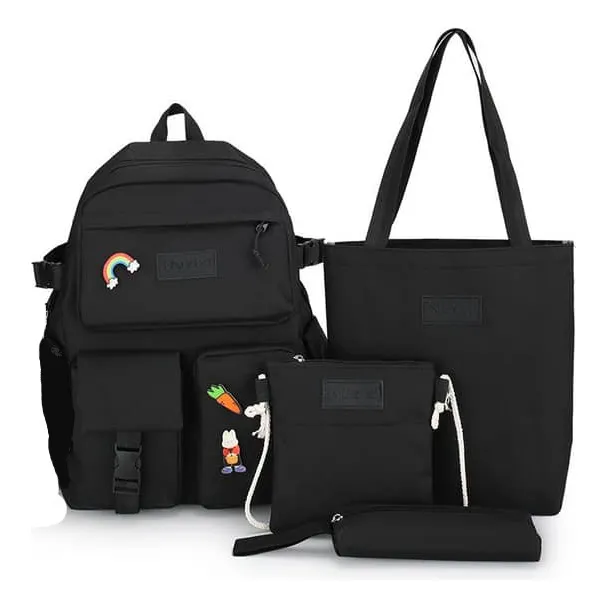 Bolso Morral Mochila Set Escolar Multifuncional Chacao
