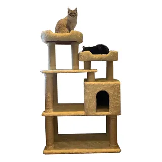 Arranhador P/ Gatos Luxo 2 Camas Varias Cores Arranhador P/ Gatos Luxo 2 Camas Varias Cores