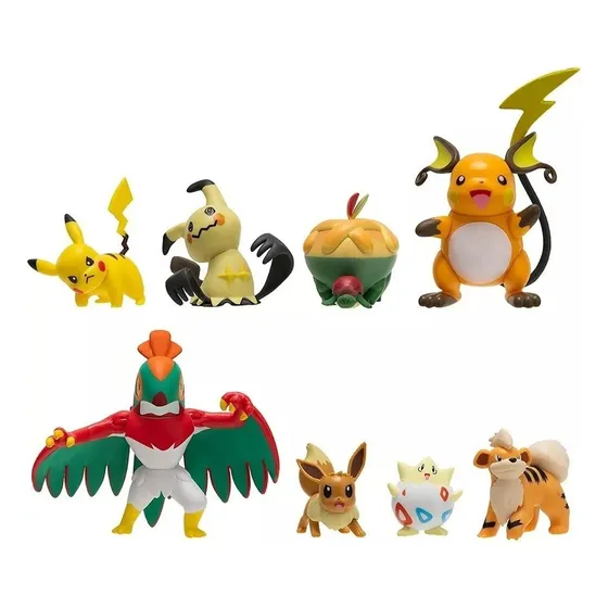 Set De Figuras Pokémon - Multipack X8 Battle Figures